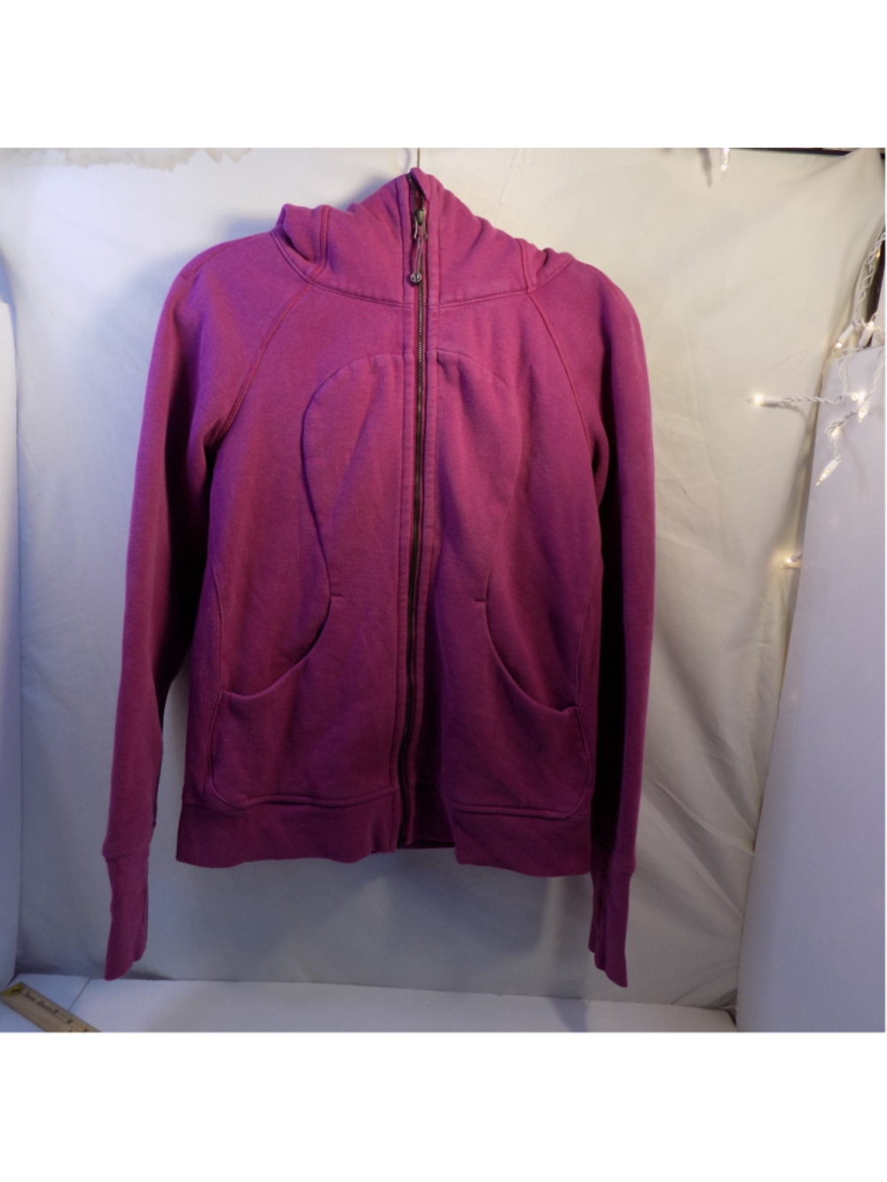 Women's Lululemon Scuba Hoodie Sweatshirt Size 8 Purple